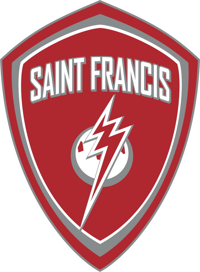 Saint Francis Red Flash 2018-Pres Secondary Logo iron on transfers for T-shirts